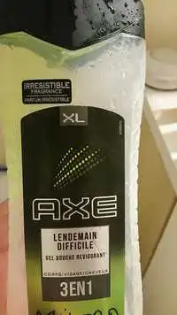 AXE - Lendemain difficile - Gel douche revigorant 3 en 1