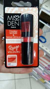 MISS DEN PARIS - Rouge velours 197 rouge néon