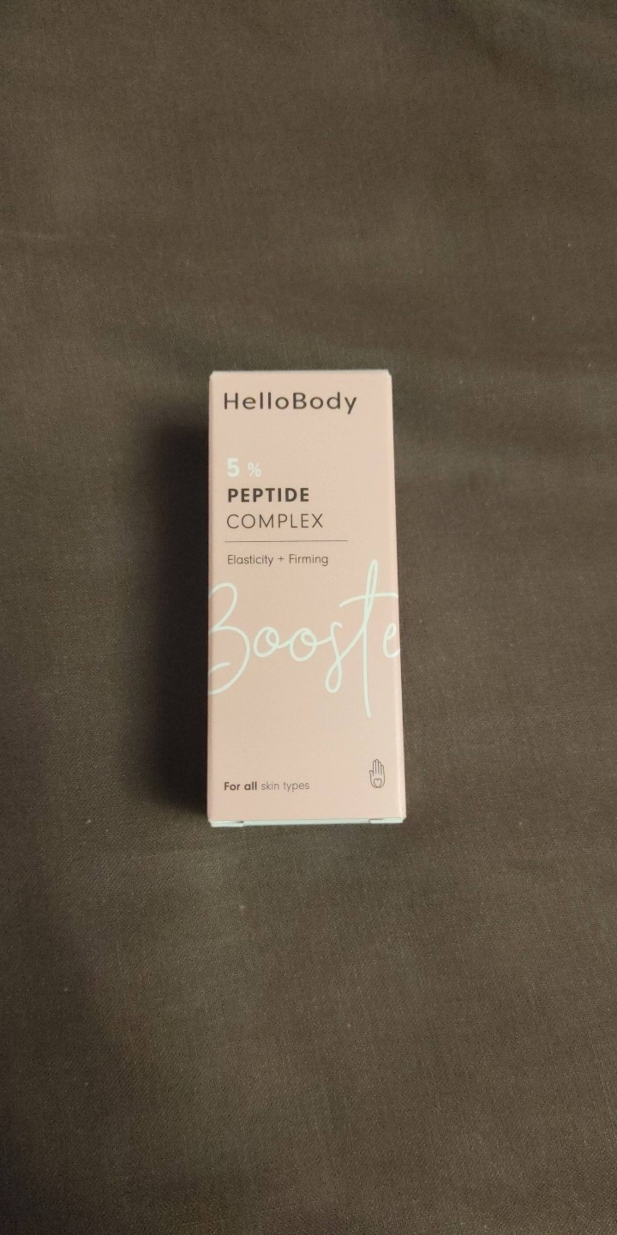 HELLOBODY - 5% peptide complex - Booster elasticity + firming