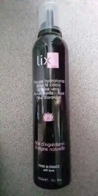 LIXI PARIS - Mousse hydratante corps aloe vera