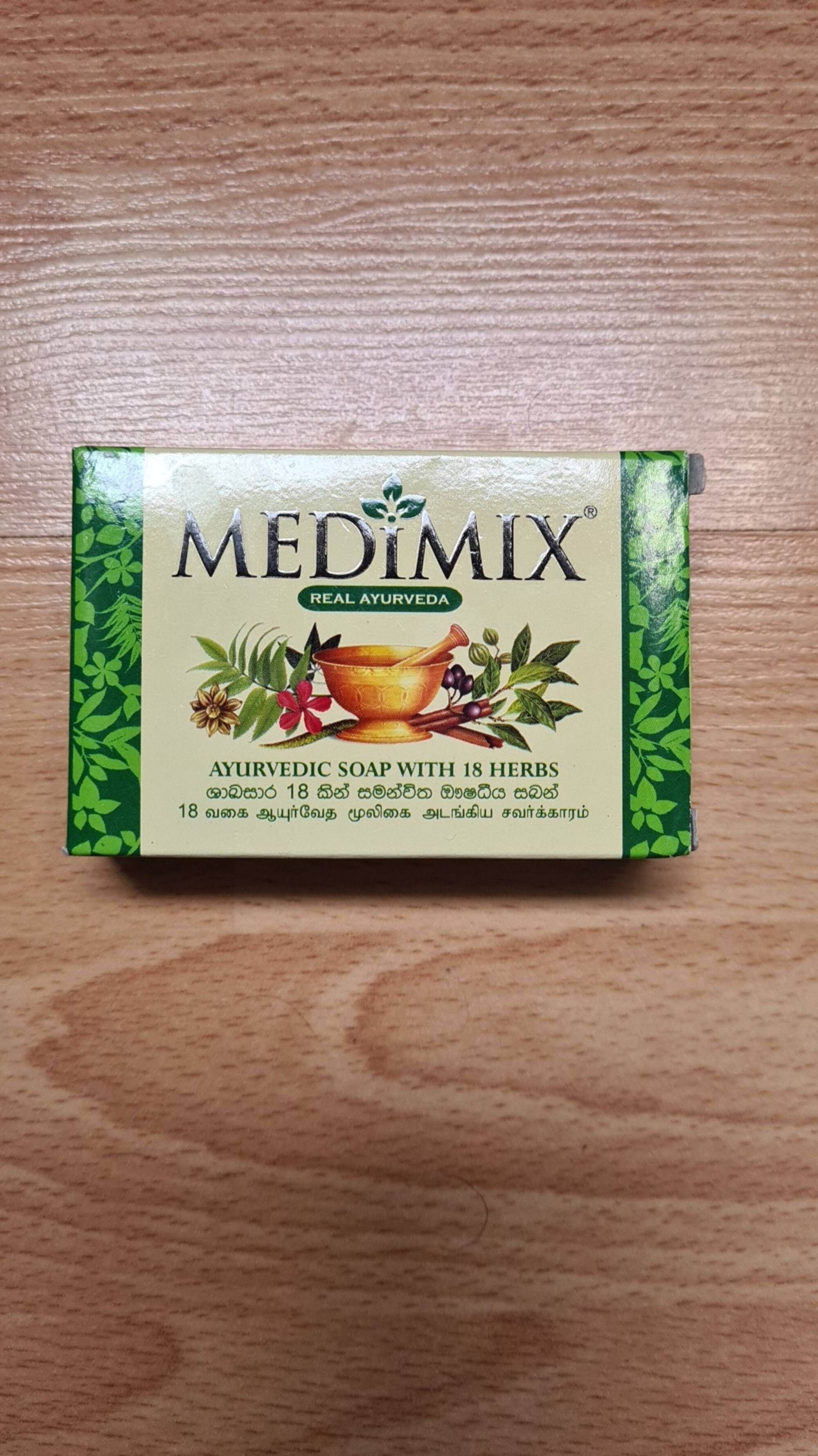 MEDIMIX - Ayurvedic soap with 18 herbes