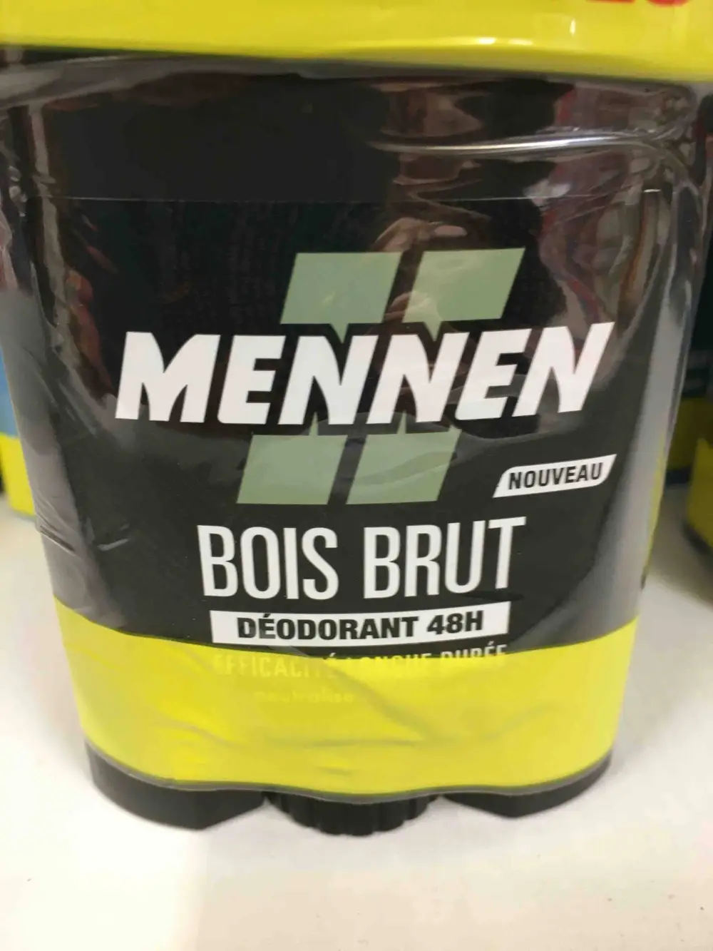 MENNEN - Bois brut - Déodorant 48H