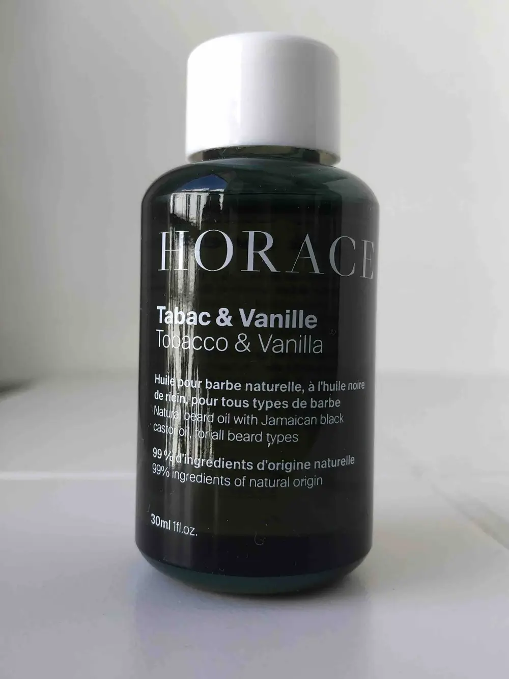 HORACE - Tabac & Vanille - Huile pour barbe naturelle