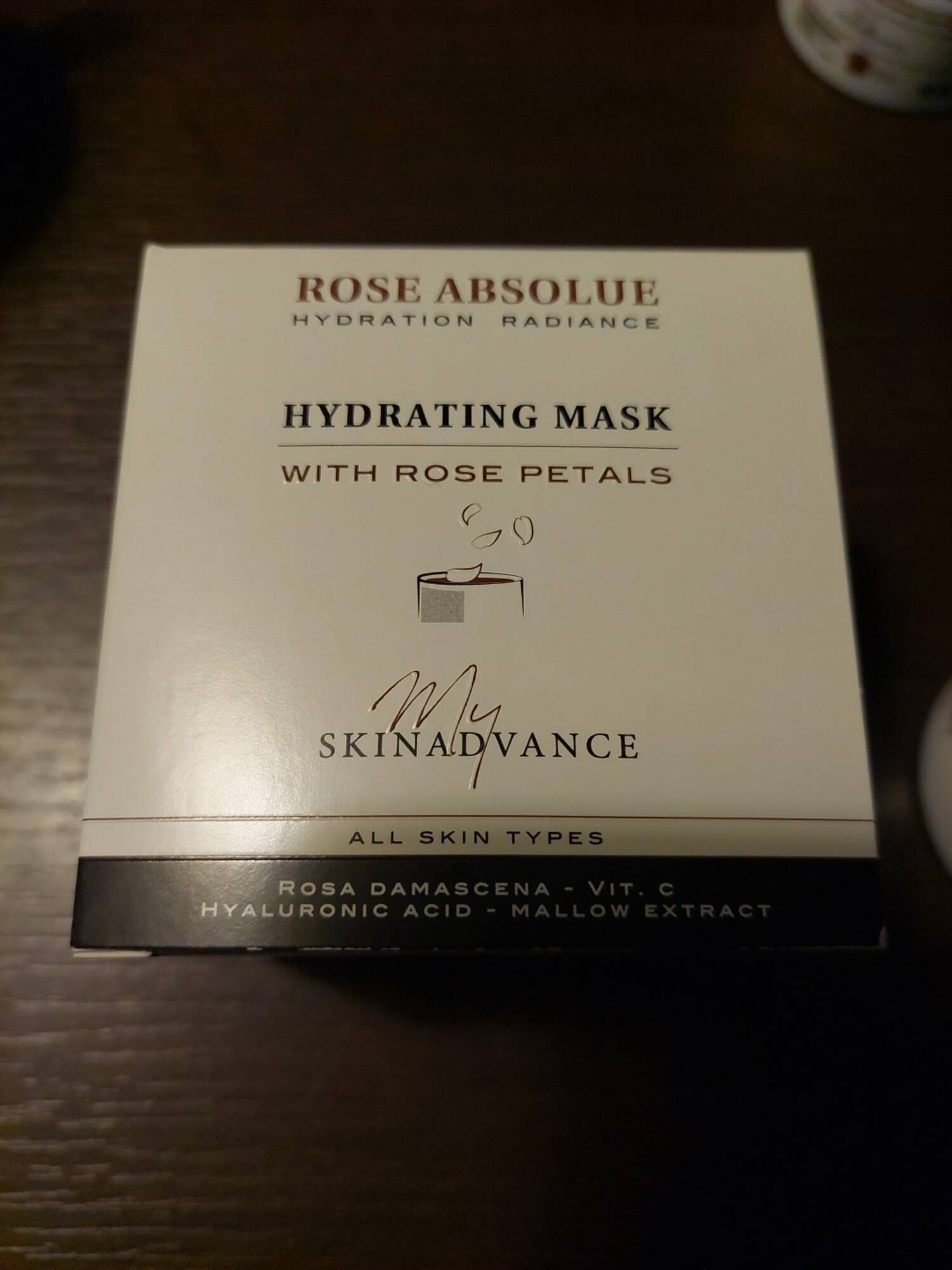 MY SKINADVANCE - Rose absolue - Hydrating mask with rose petals