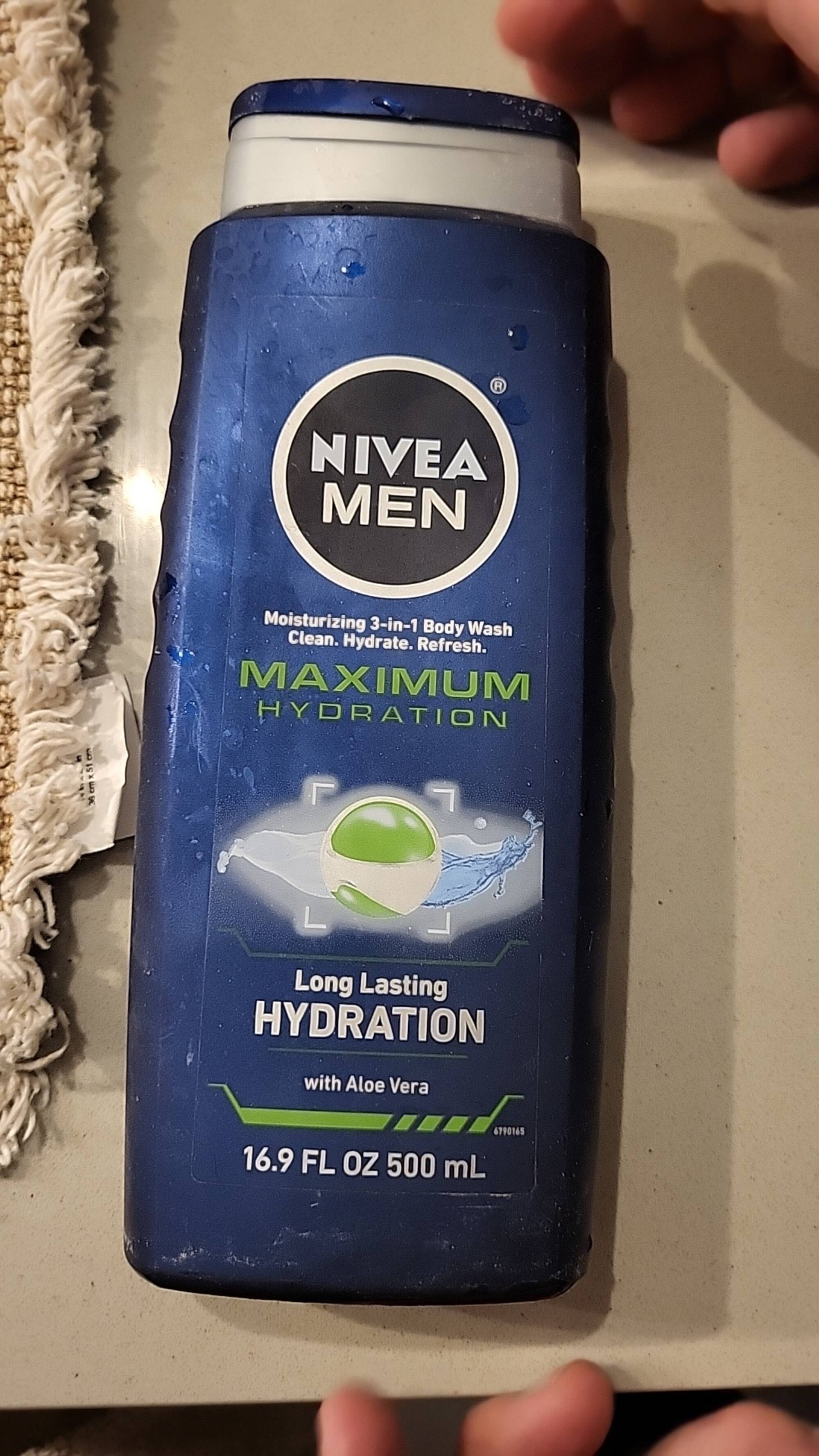NIVEA - Men Maximum hydration - 3-in-1 Body wash