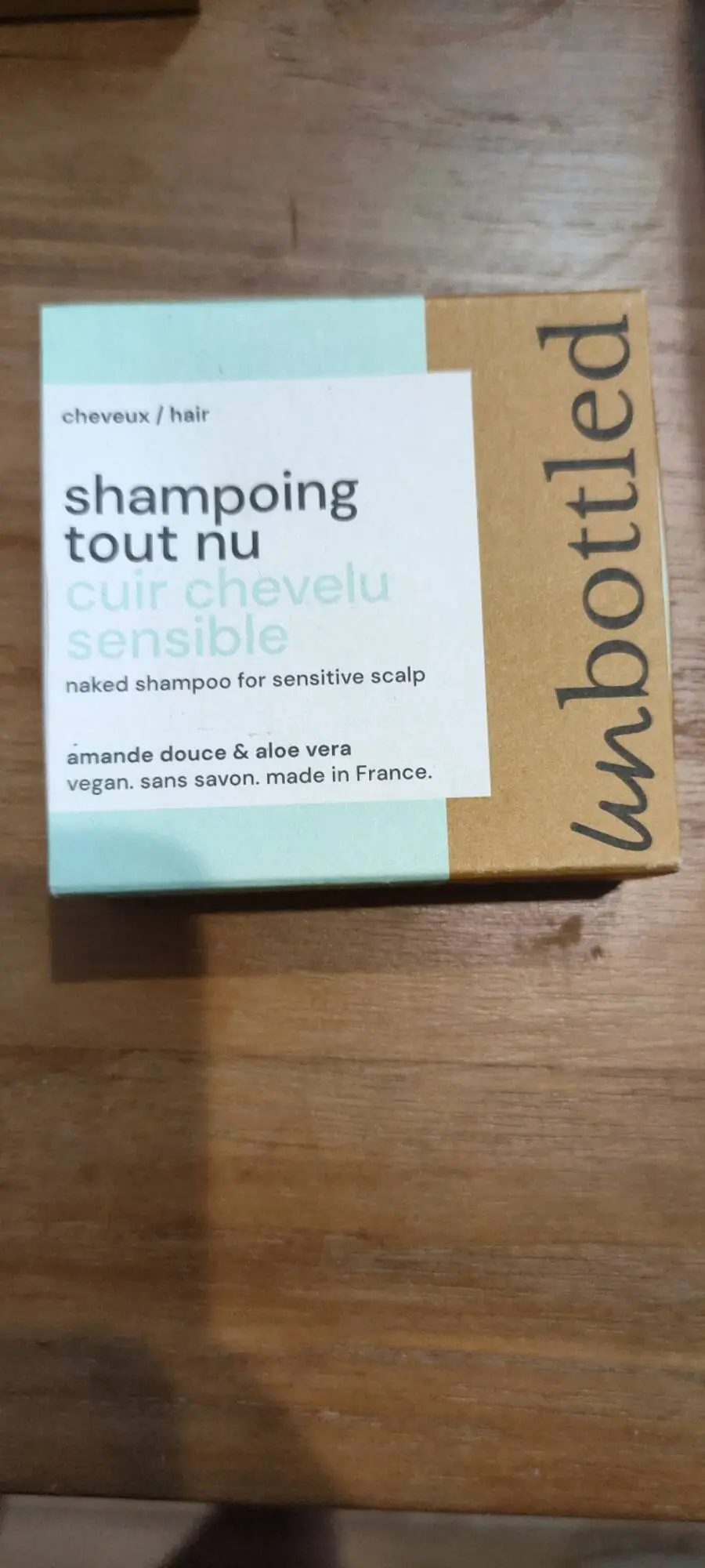 UN BOTTLED - Amande douce & aloe vera - Shampoing tout nu