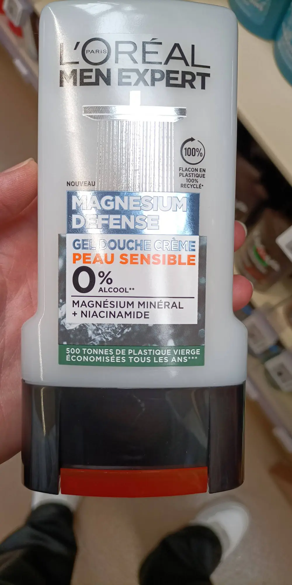 L'ORÉAL PARIS - Magnésium défence - Gel douche crème 