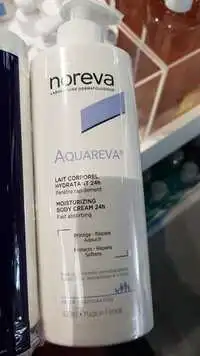 NOREVA - Aquareva - Lait corporel hydratant 24h