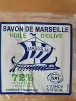 MASSILIA - Savon de Marseille huile d'olive 72%