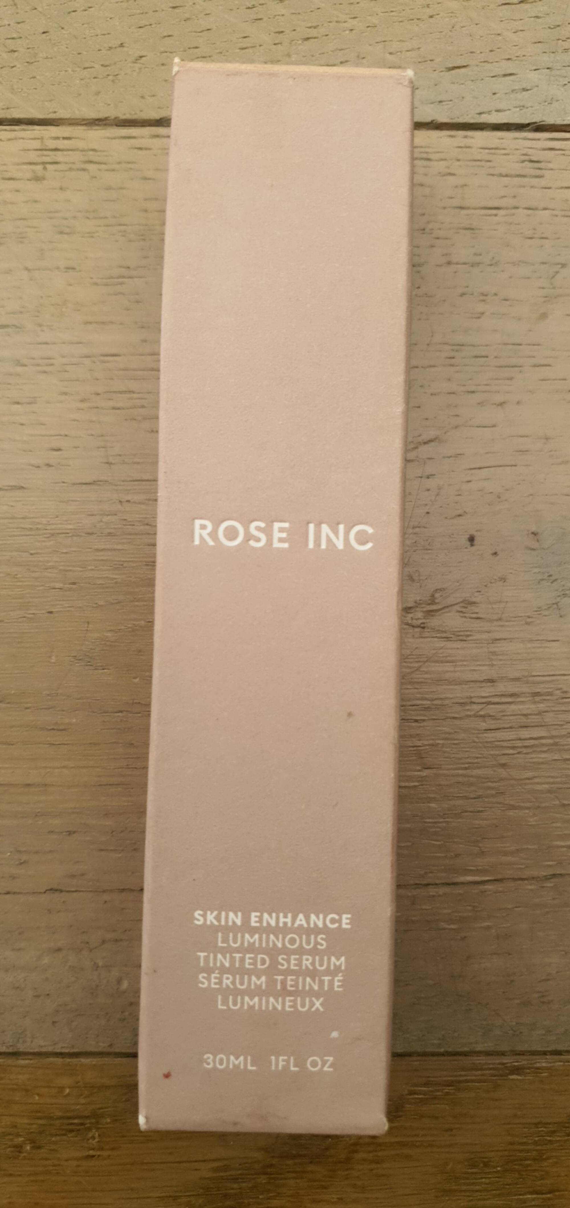 ROSE INC - Skin enhance - Sérum teinté lumineux