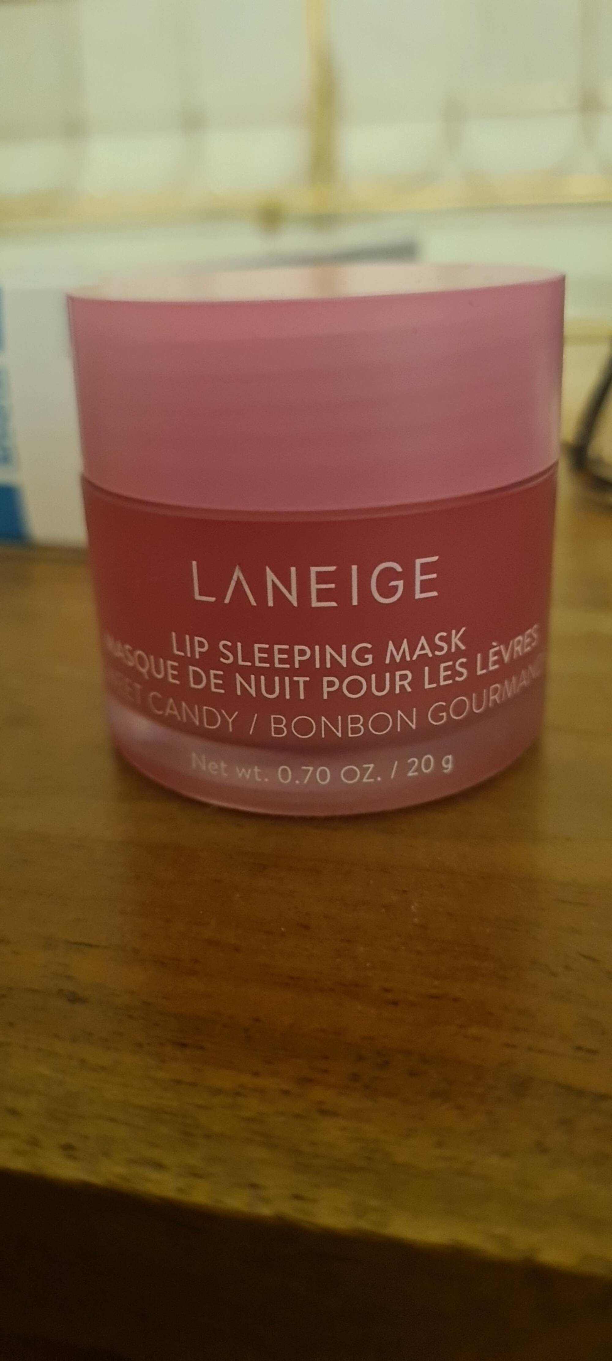 LANEIGE - Bonbon gourmand - Masque de nuit pour les lèvres