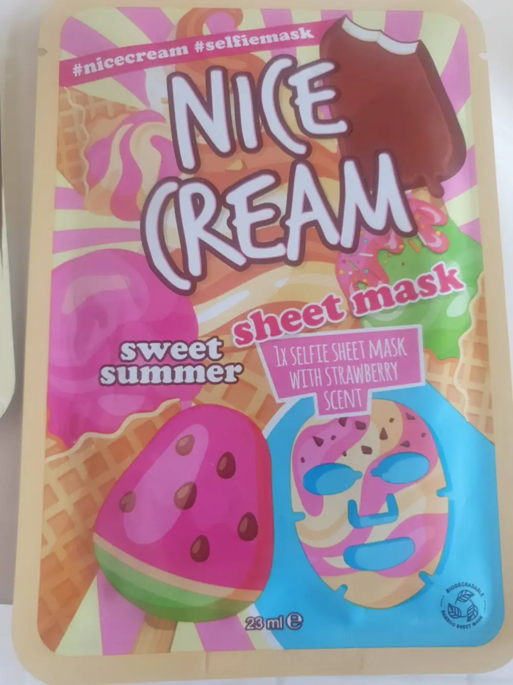 MAXBRANDS - Nice cream - Sheet mask