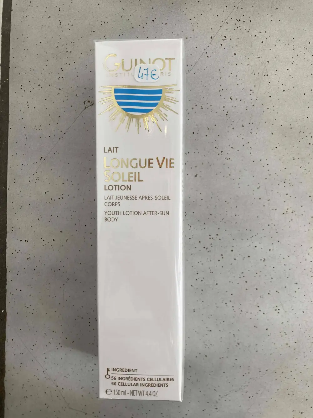 GUINOT - Longue vie soleil - Lait jeunesse après-soleil corps