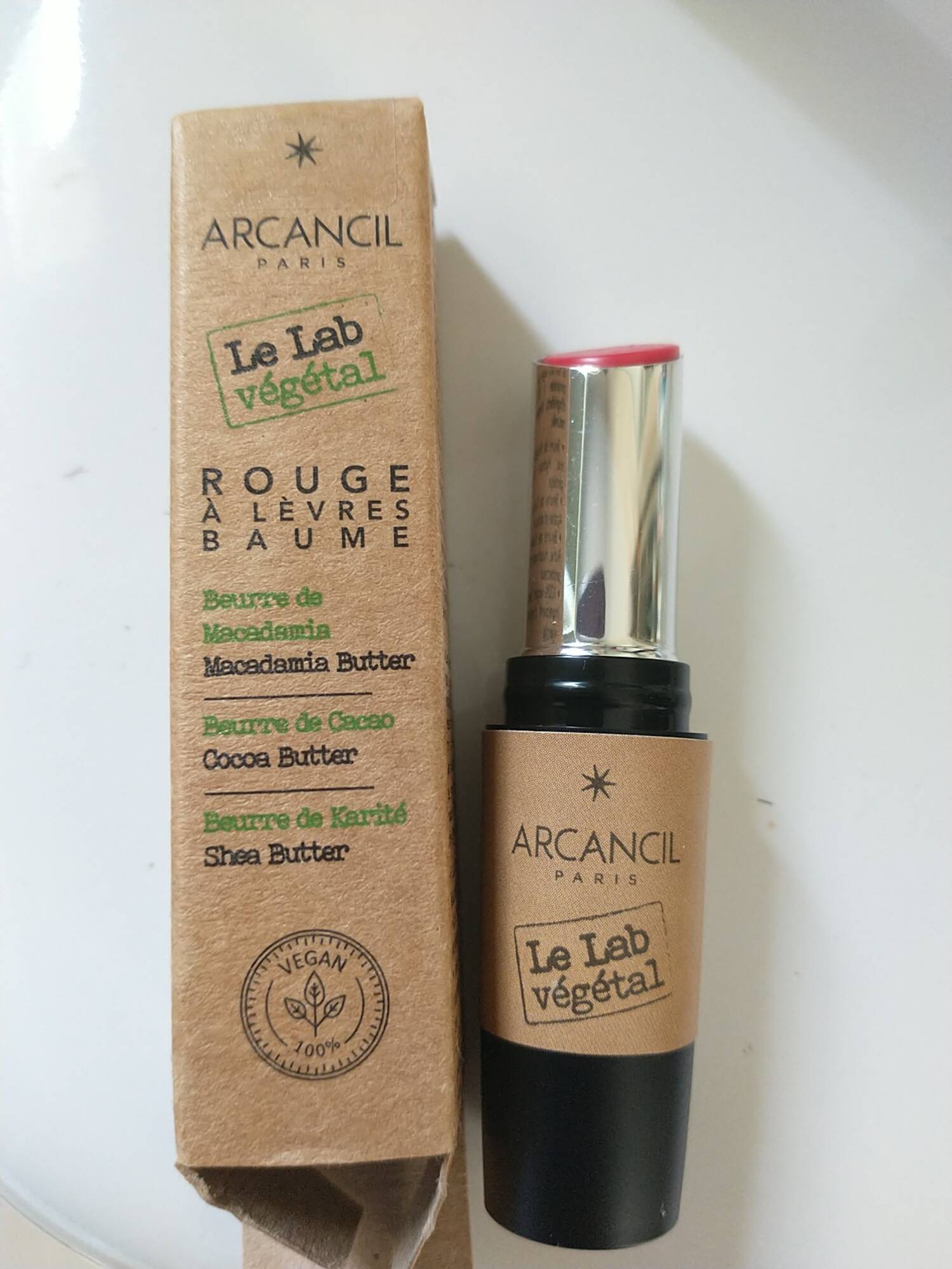 ARCANCIL - Le lab végétal - Rouge à lèvres baume