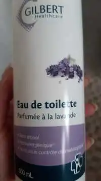 GILBERT HEALTHCARE - Eau de toilette parfumée à la lavande