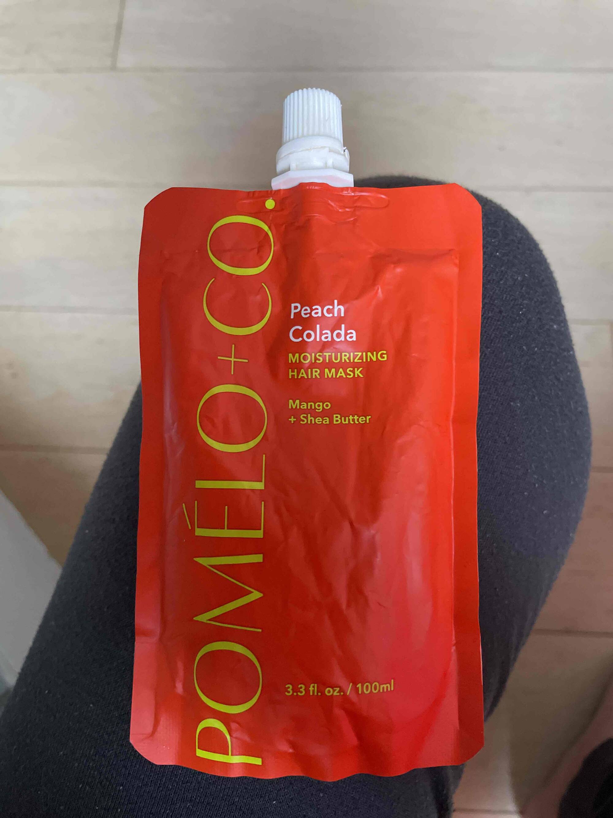 POMELO-CO - Peach colada -Moisturizing hair mask 