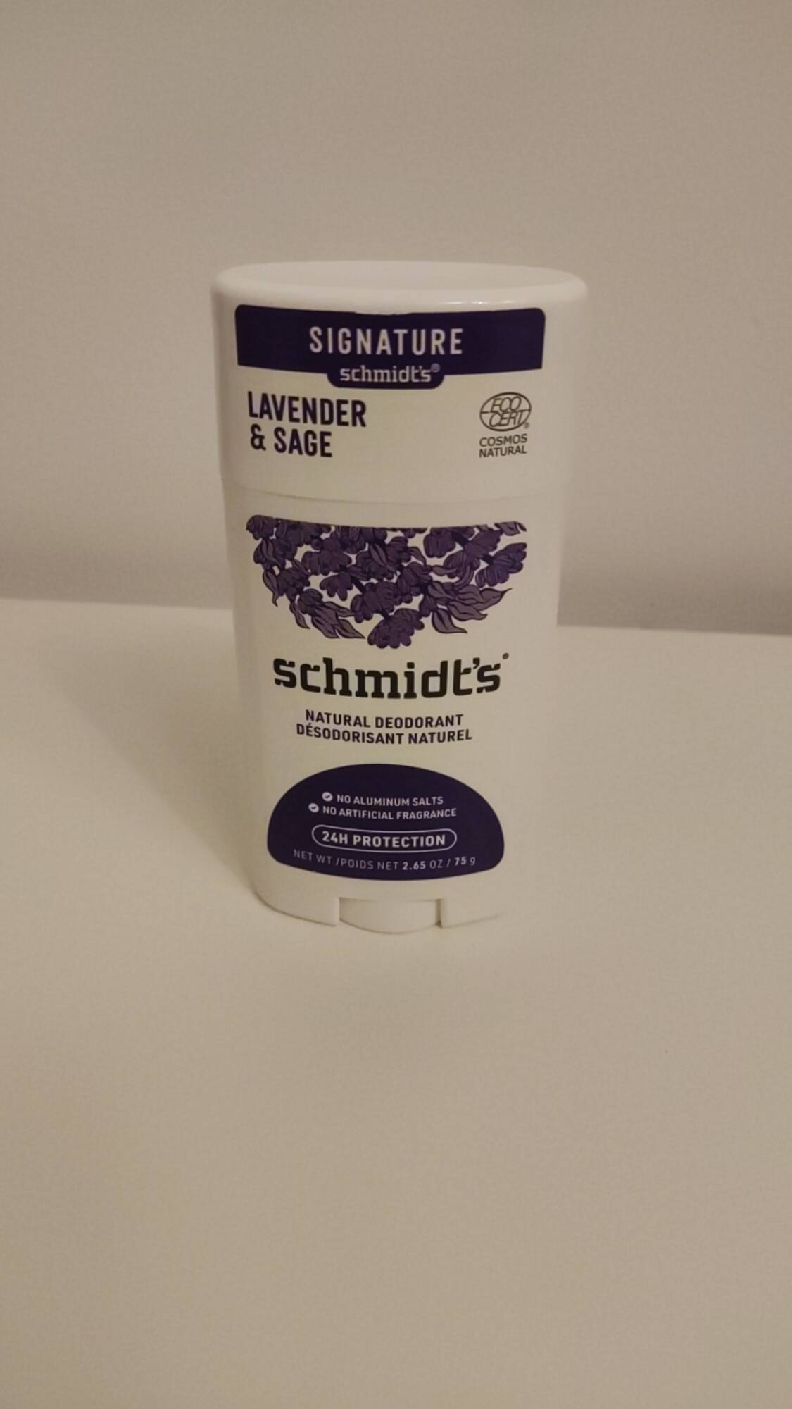 SCHMIDT'S - Lavender & sage - Natural deodorant  24h