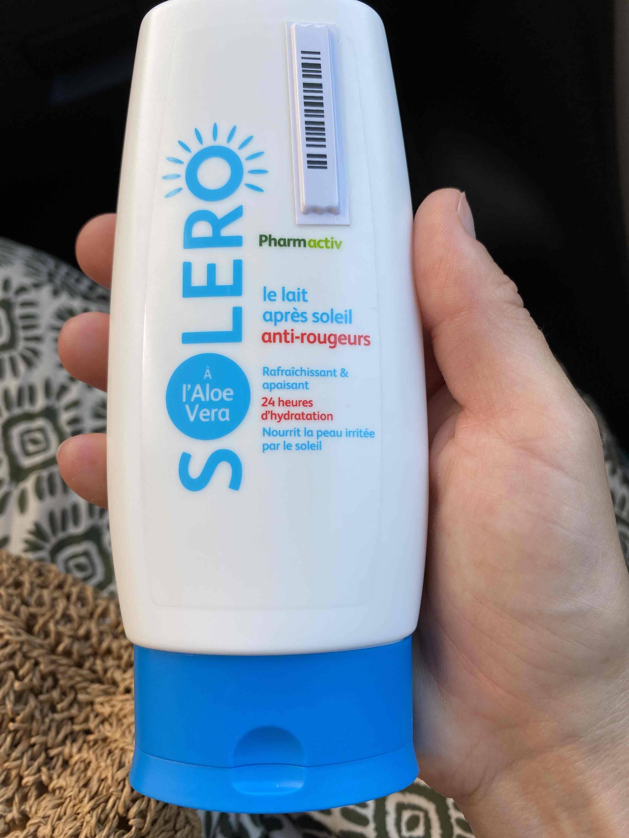 SOLERO - Le lait après soleil - anti-rougeurs