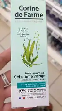 CORINE DE FARME - Gel- crème visage 