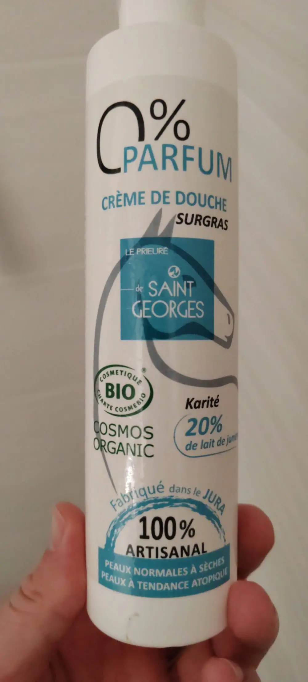 JURA - 0% PARFUM :crème douche surgras