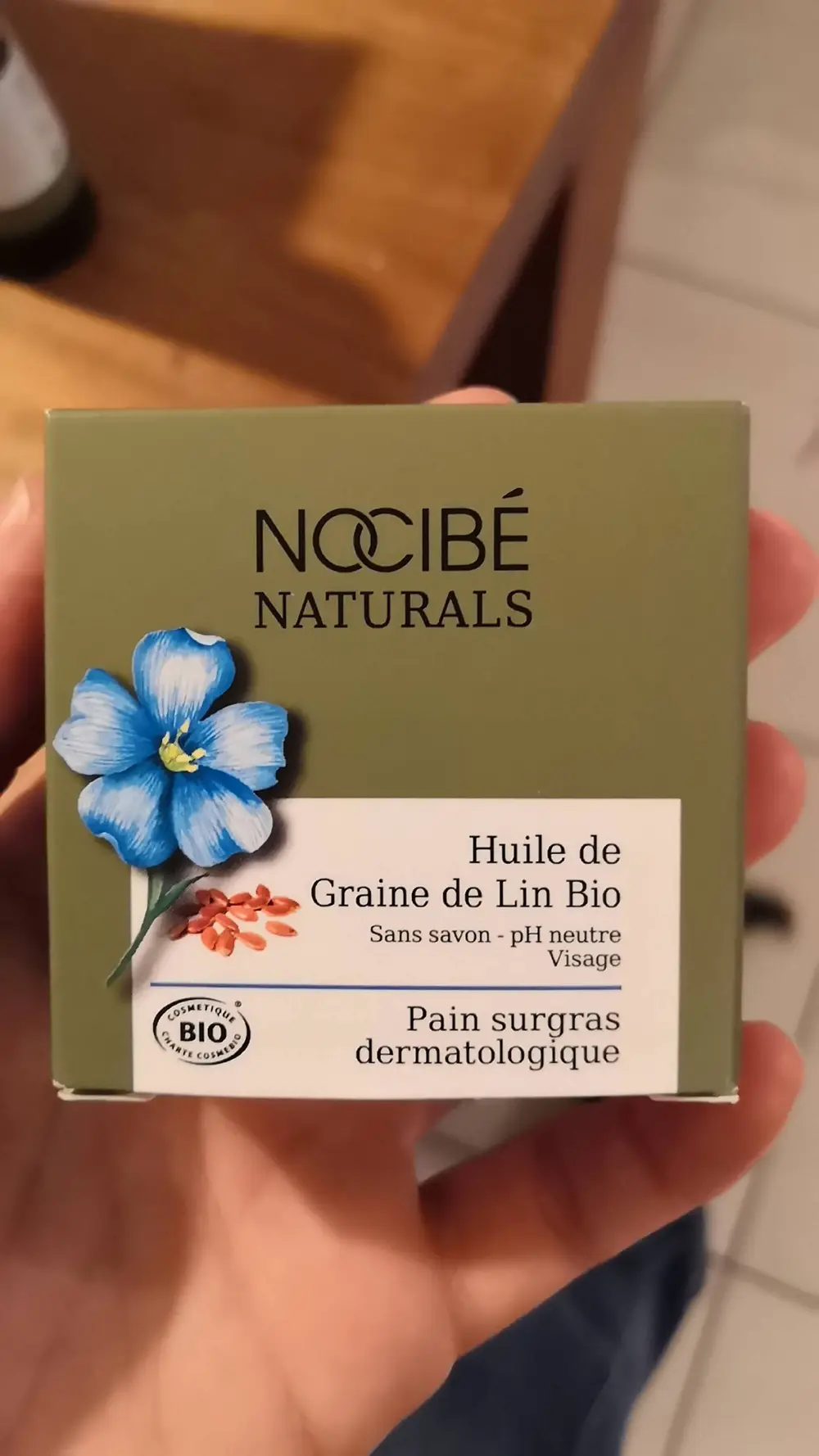 NOCIBÉ - Huile de graine de lin bio - Pain surgras