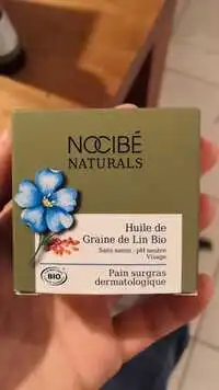 NOCIBÉ - Huile de graine de lin bio - Pain surgras