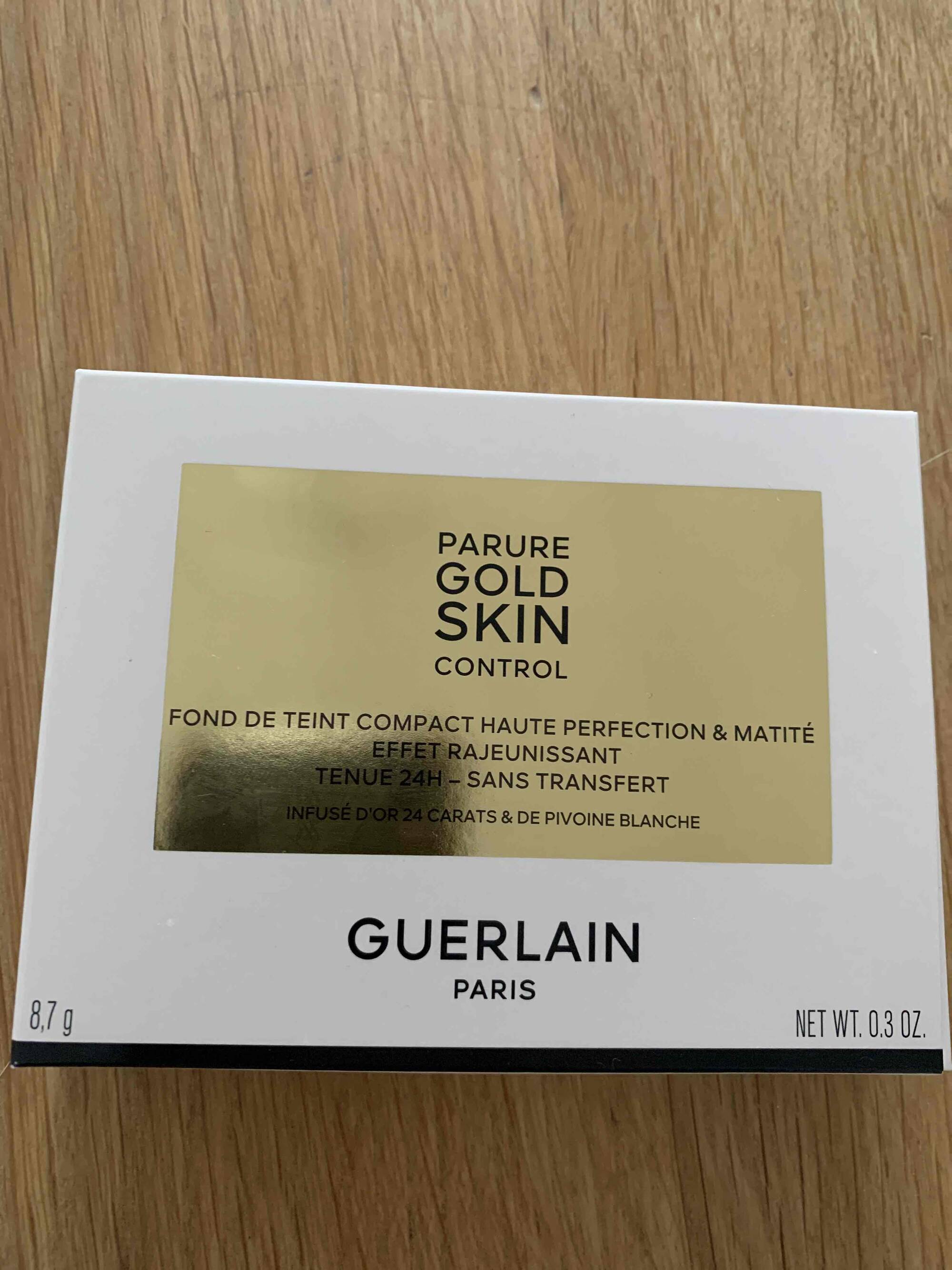 GUERLAIN PARIS - Parure Gold skin control 