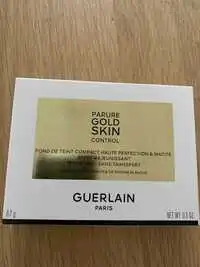 GUERLAIN PARIS - Parure Gold skin control 