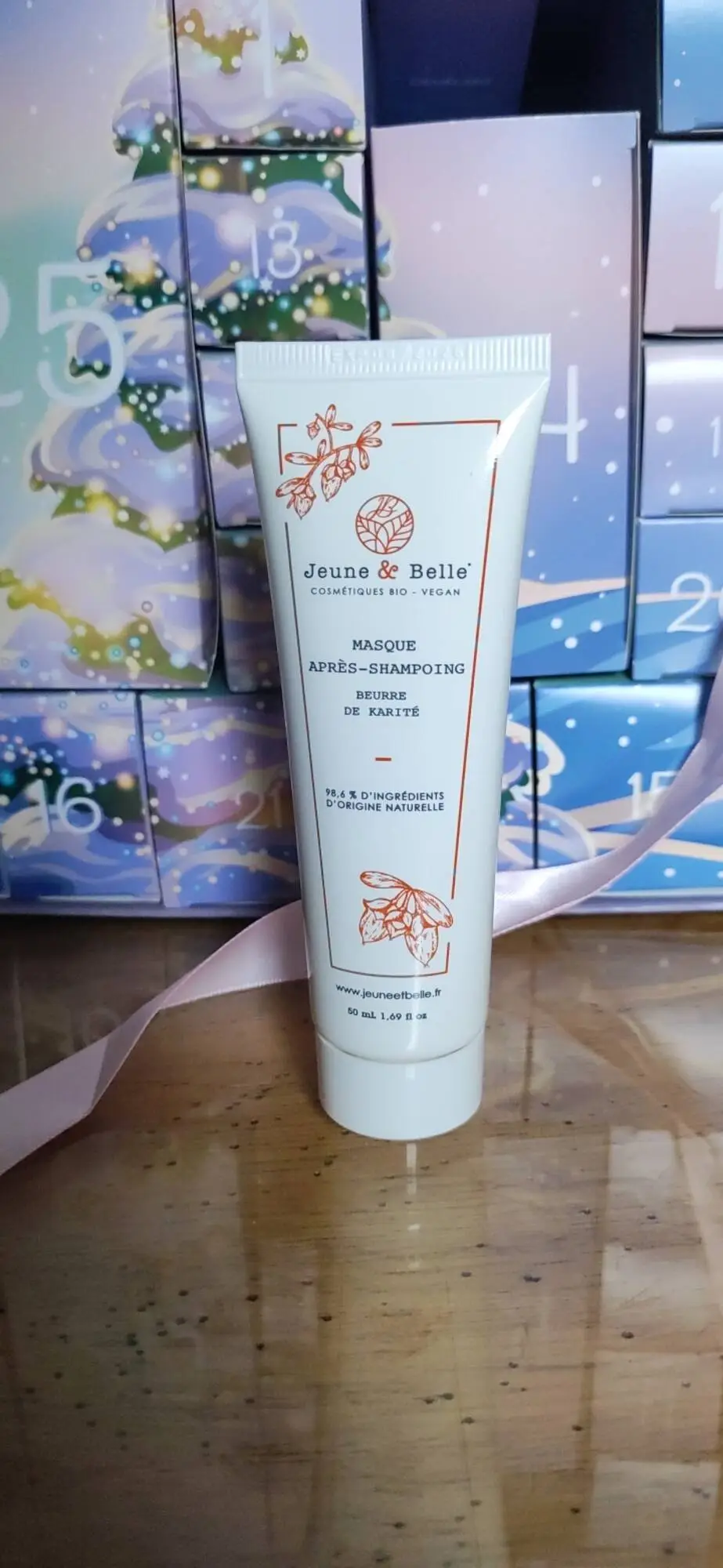 JEUNE & BELLE - Masque après-shampooing au beurre de karité
