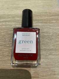 MANUCURIST - Green - Nail polish red velvet 