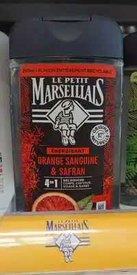 LE PETIT MARSEILLAIS - Energisant - Gel douche orange sanguine & safran