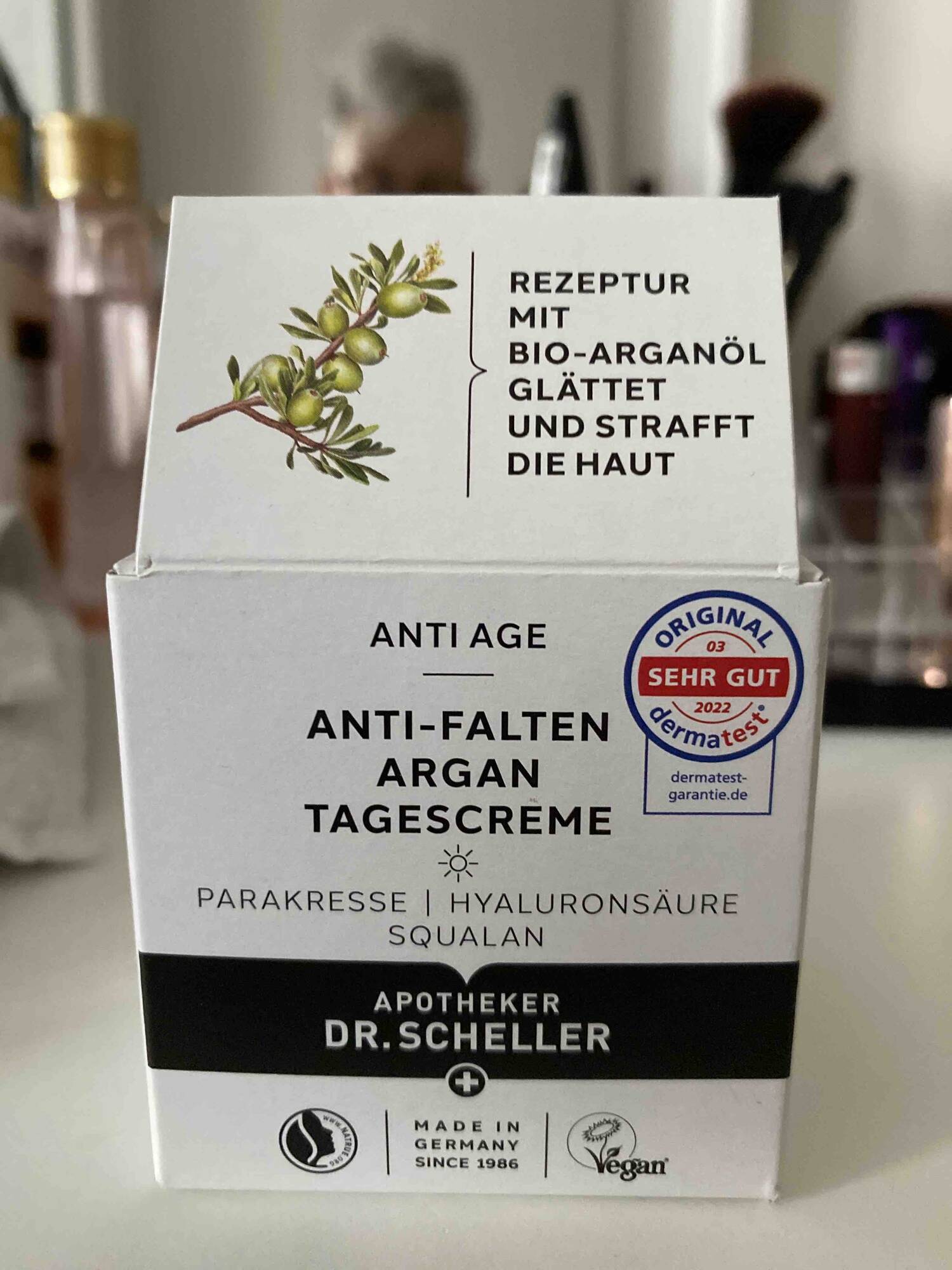 DR. SCHELLER - Anti-falten argan tagescreme 