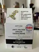 DR. SCHELLER - Anti-falten argan tagescreme 