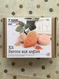 GRAINE CRÉATIVE - Kit savon aux argiles