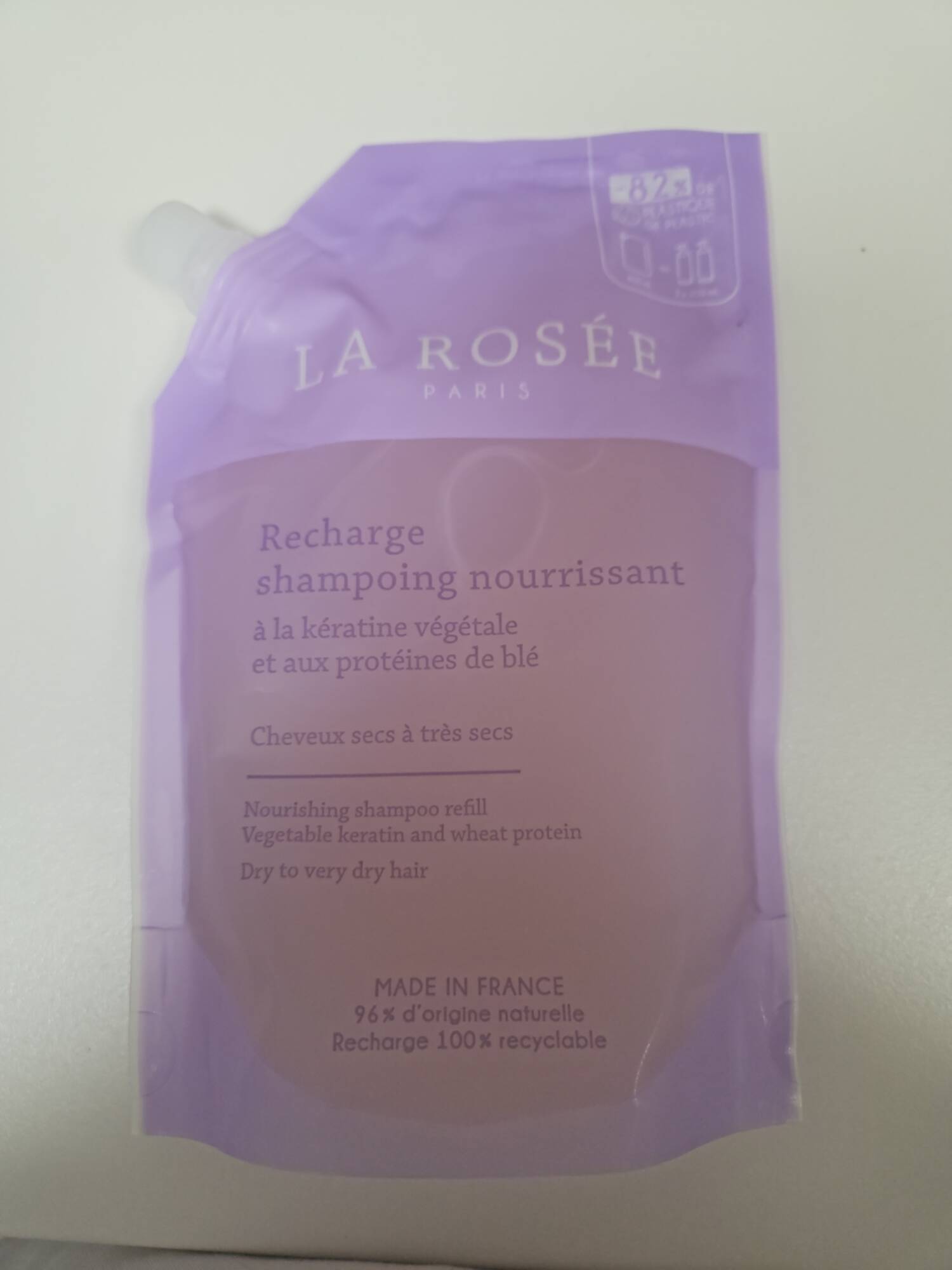 LA ROSÉE DE PARIS - Recharge shampoing nourrissant