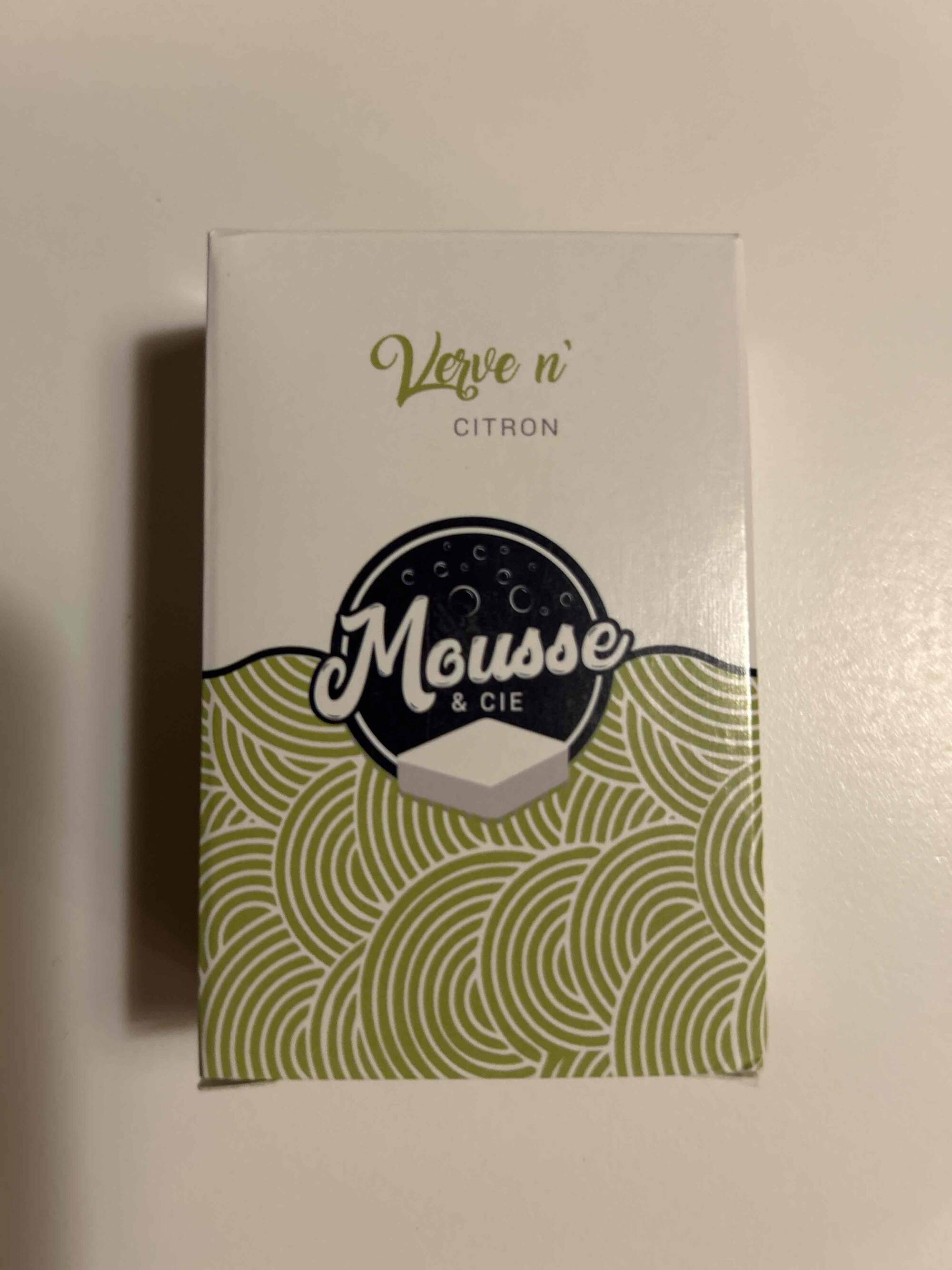 MOUSSE & CIE - Verve n' citron - Savon plaisir