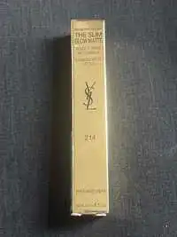 YVES SAINT LAURENT - The slim glow matte - Rouge à lèvres 214 illicit orange