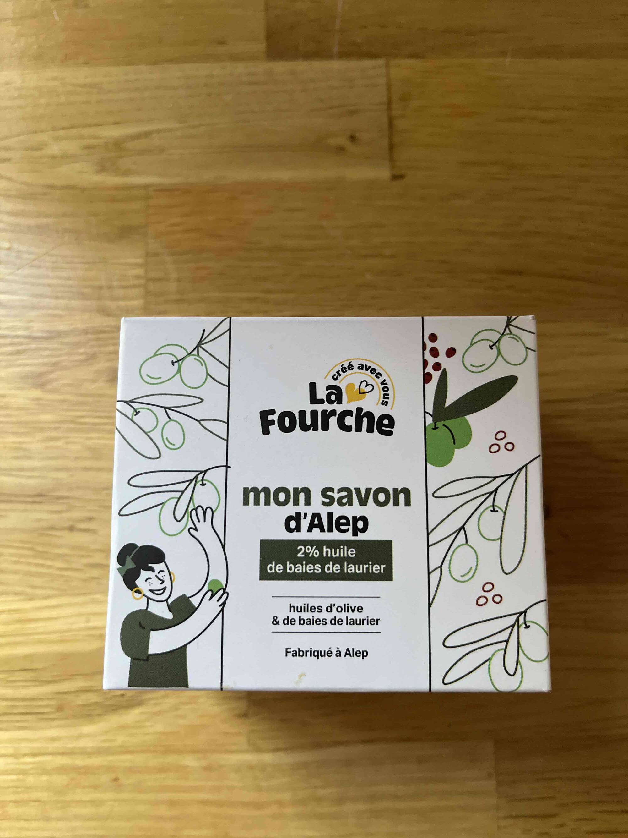 LA FOURCHE - Mon savon d’alep 2% huile de baies de laurier