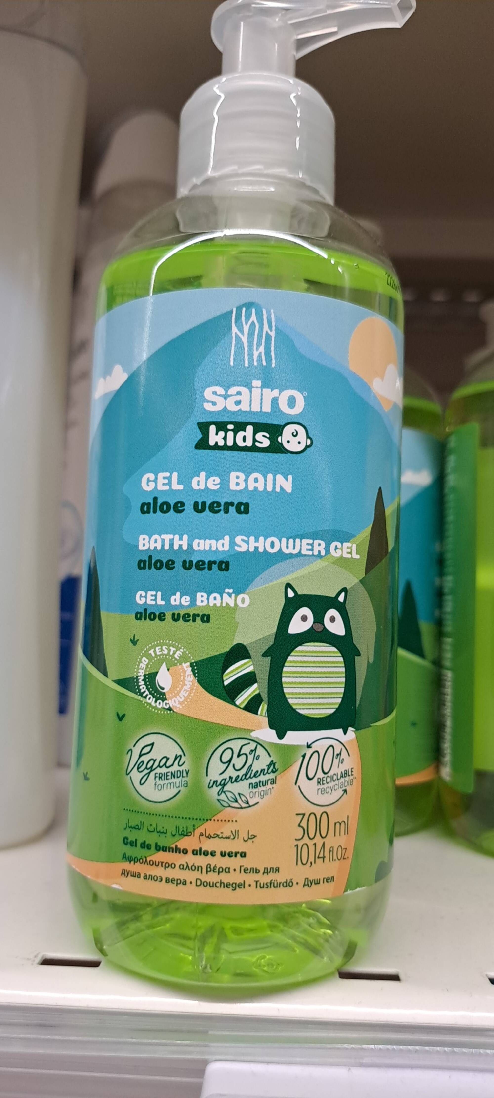 SAIRO - Kids aloe vera - Gel de bain