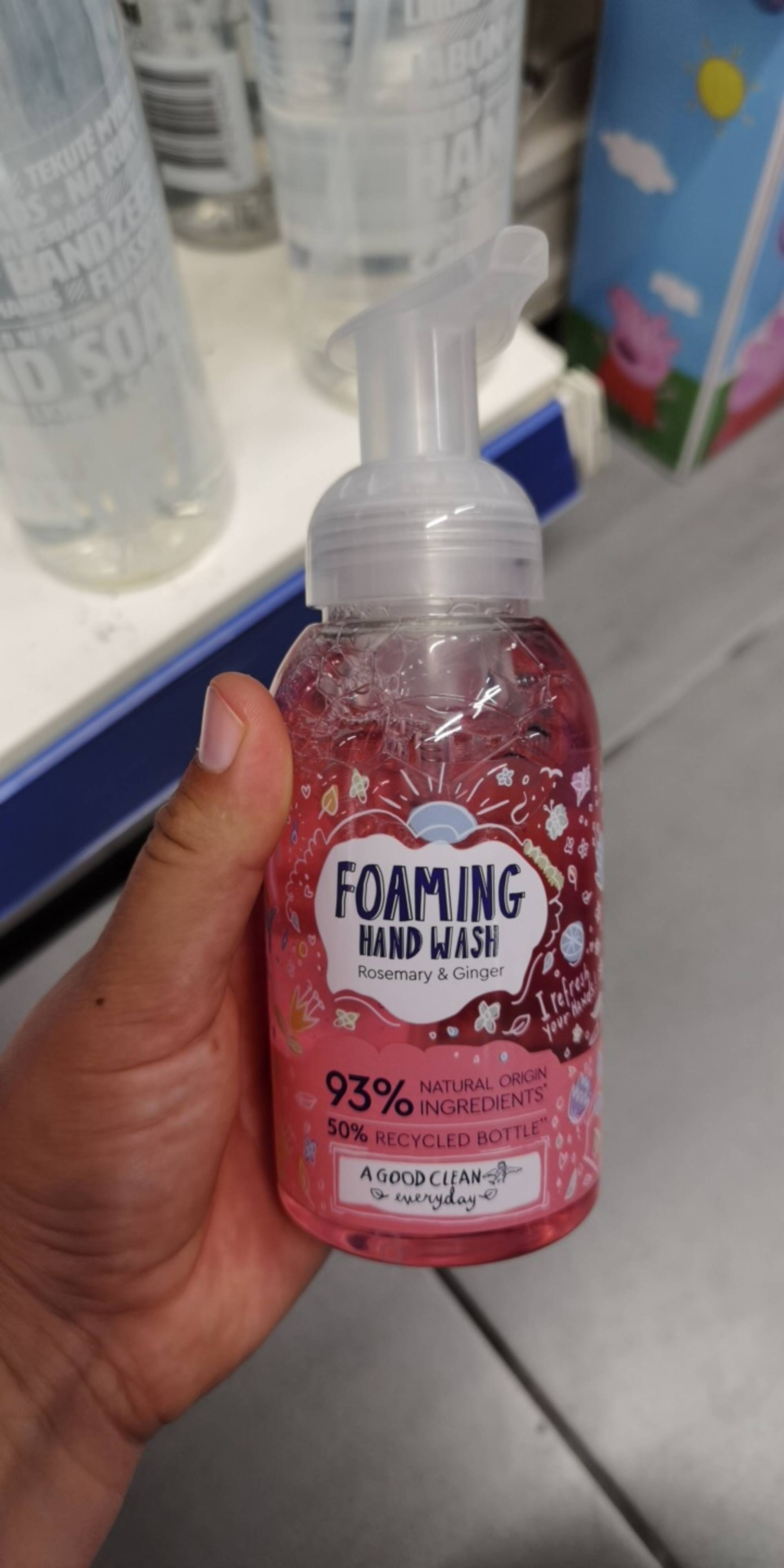 A GOOD CLEAN NATURALLY - Foaming hand wash