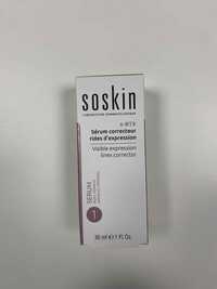 SOSKIN - N-btx - Sérum correcteur rides d’expression 