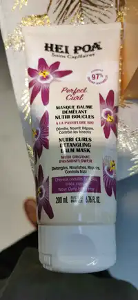HEI POA - Perfect curl - Masque baume démêlant nutri boucles