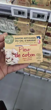 ARGASOL - Fleur de coton - Savon artisanal du val d'argent