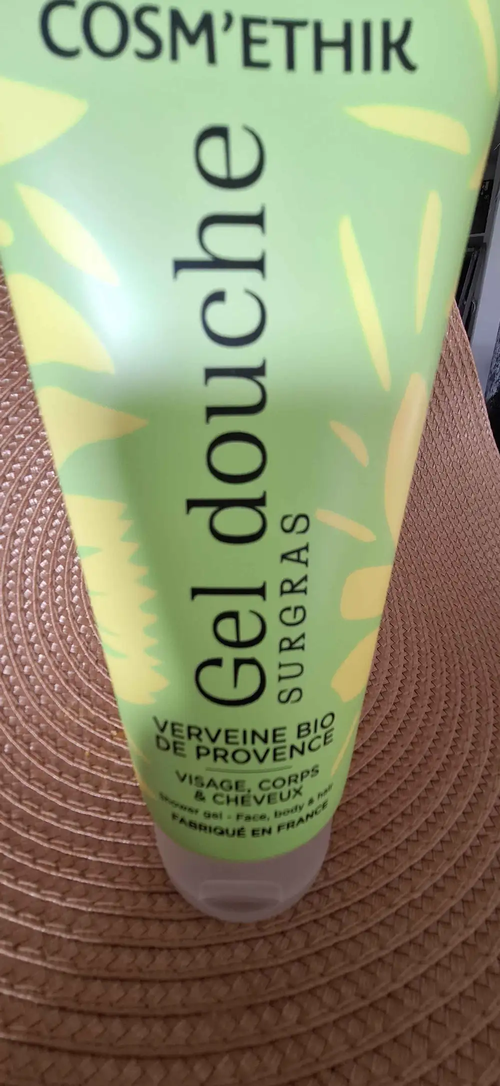 COSM'ETHIK - Gel douche surgras aloe vera bio du Provence