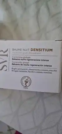 SVR - Correzione globale - Baume nuit densitium