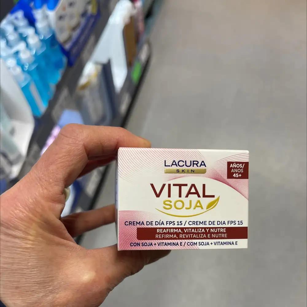LACURA - Vital soja - Creme de dia fps 15