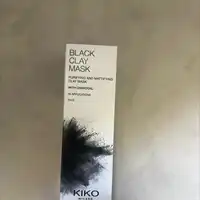 KIKO MILANO - Black clay mask