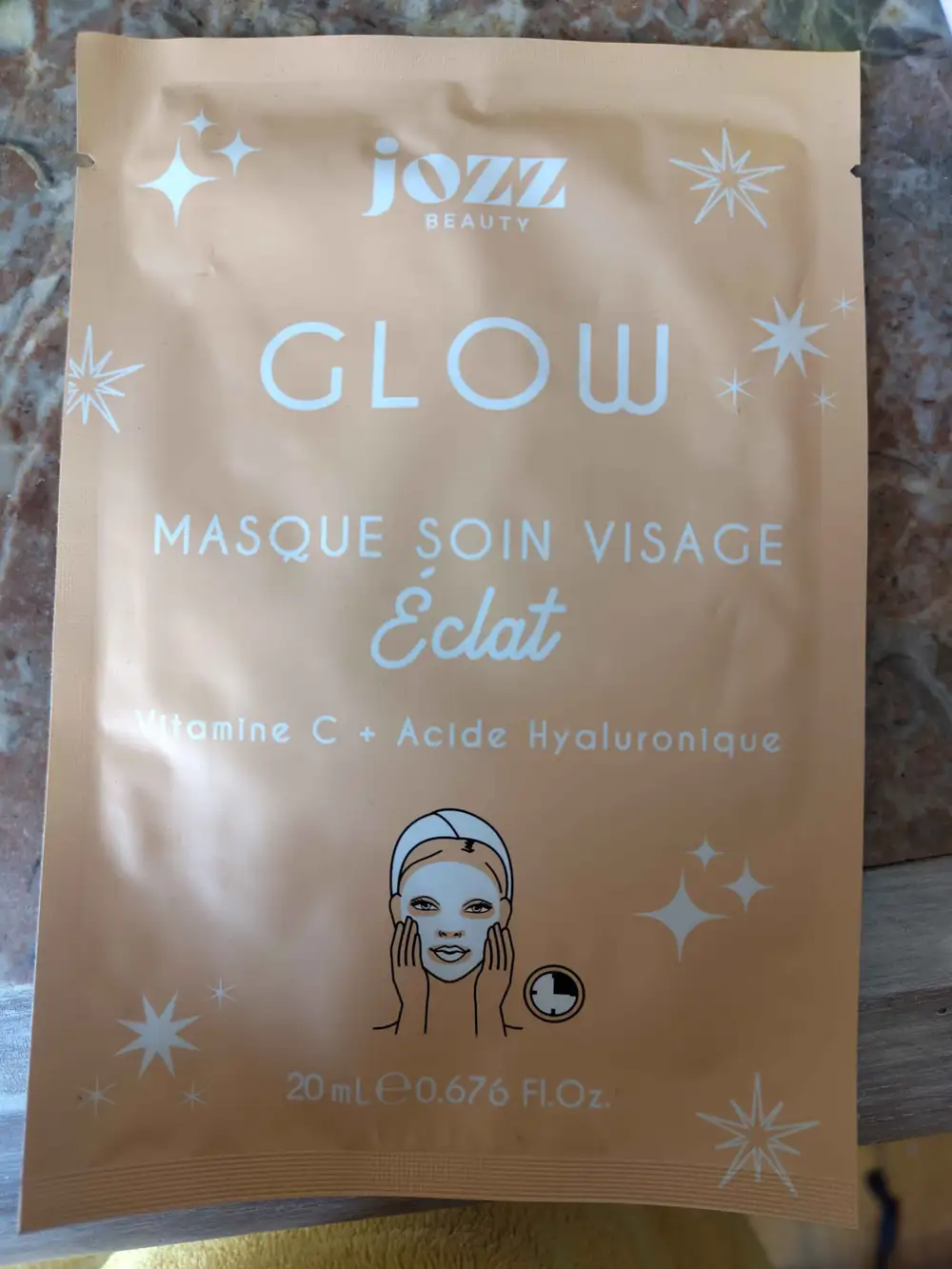 JOZZ - Glow - Masque soin visage éclat