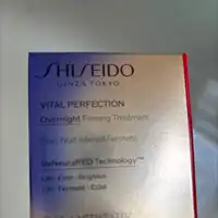 SHISEIDO - Vital perfection - Soin nuit intensif fermeté