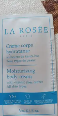 LA ROSÉE - Crème corps hydratante